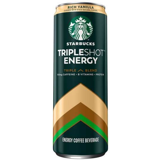 11oz Starbucks Tripleshot Rich Vanilla