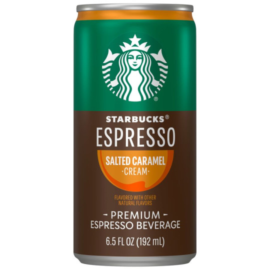 6.5oz Starbucks Espresso Salted Caramel and Cream